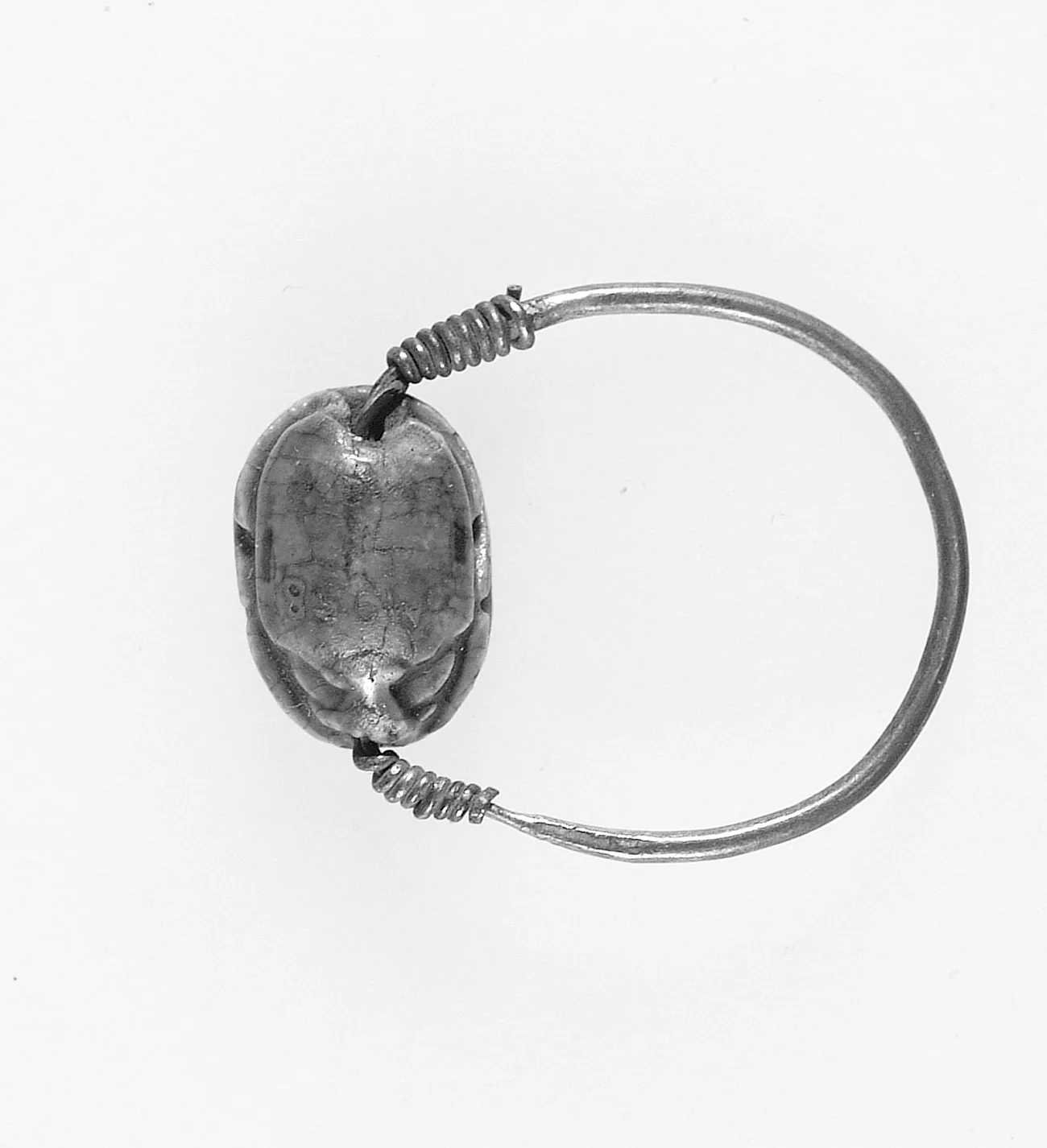 Goldener Fingerring mit Skarabäus-Siegel, Metropolitan Museum of Art